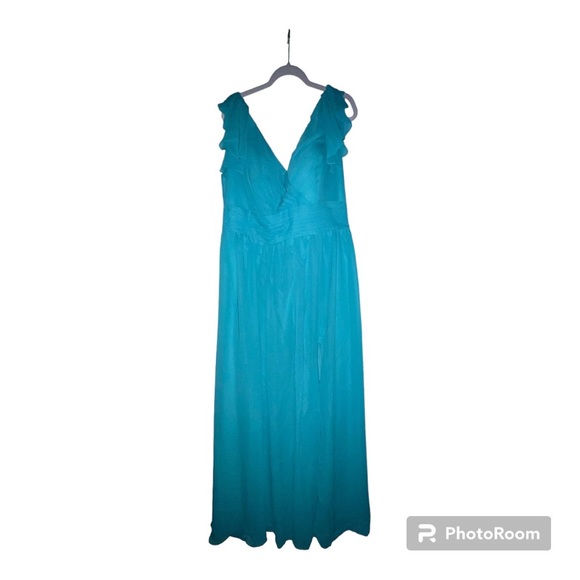 Turquoise dress - Picture 2 of 8